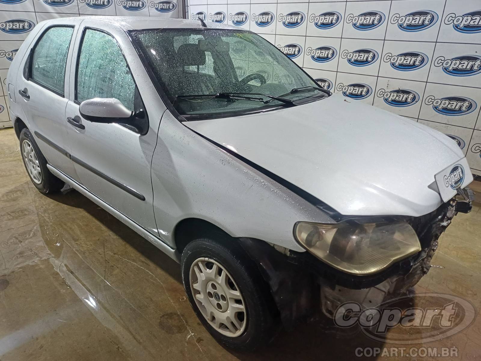 Fiat Palio Fire 1.0 2007 Médio Estado com Colisão Frontal