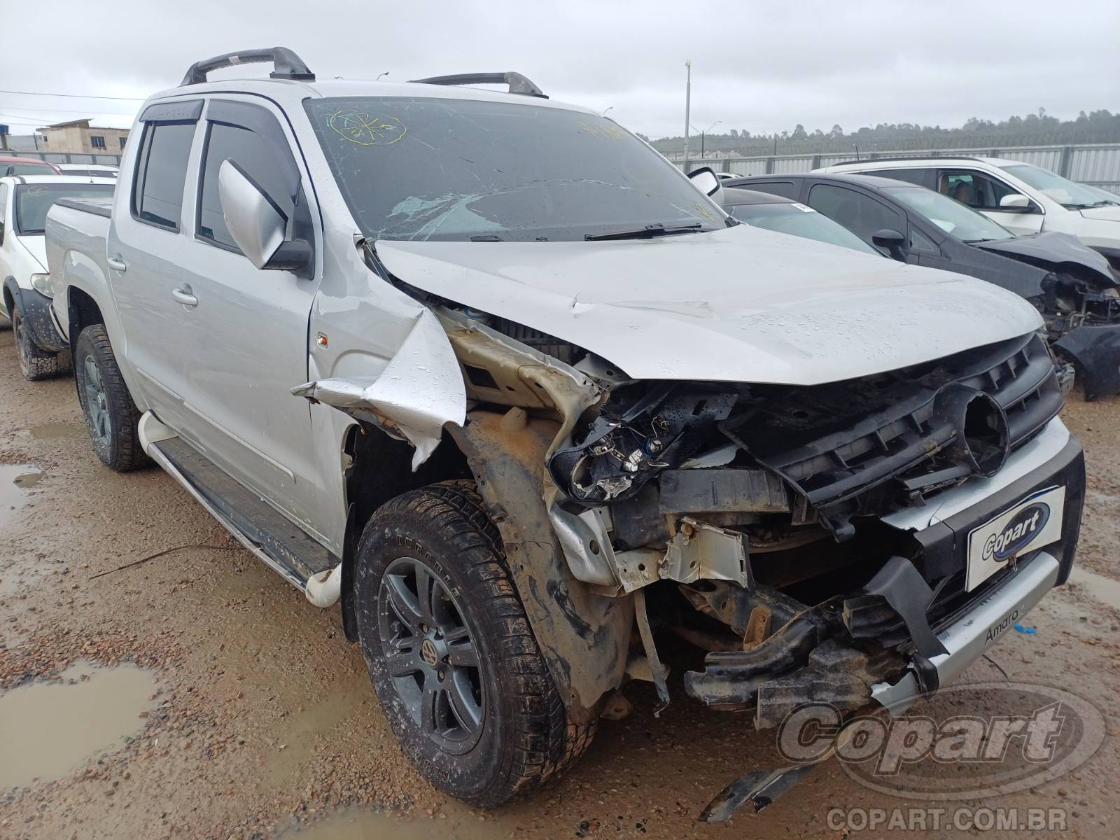 Veículo VOLKSWAGEN Amarok VOLKSWAGEN AMAROK S 4MOTION 2.0 TDI TURBO 2012 2013 em leilão