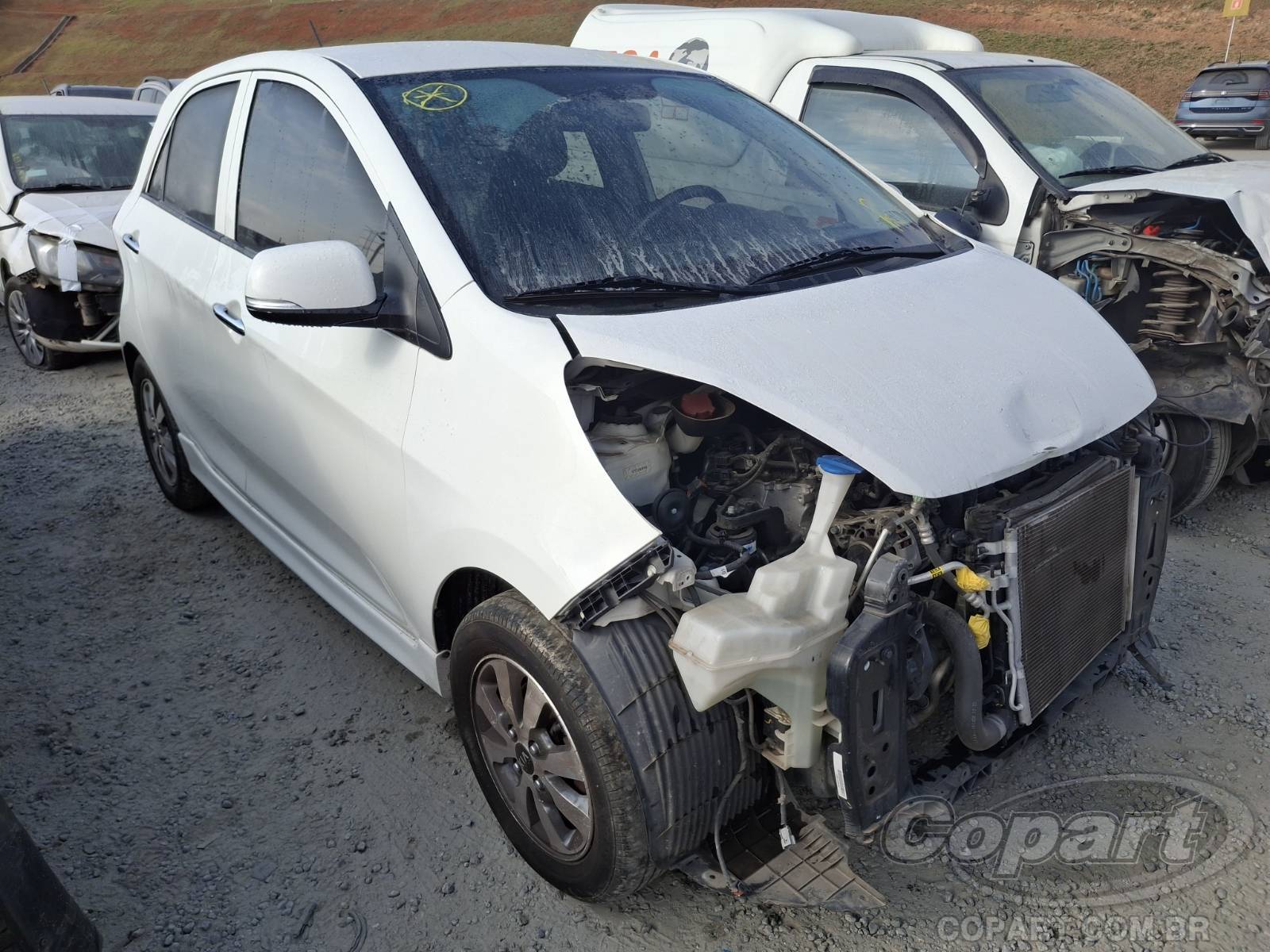 Veículo Hyundai PICANTO KIA PICANTO EX 1.0 12V 2015 2016 em leilão