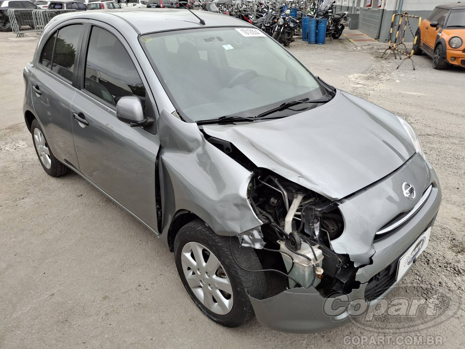 Veículo Nissan March 2013 NISSAN MARCH SV 1.6 16V 2013 em leilão