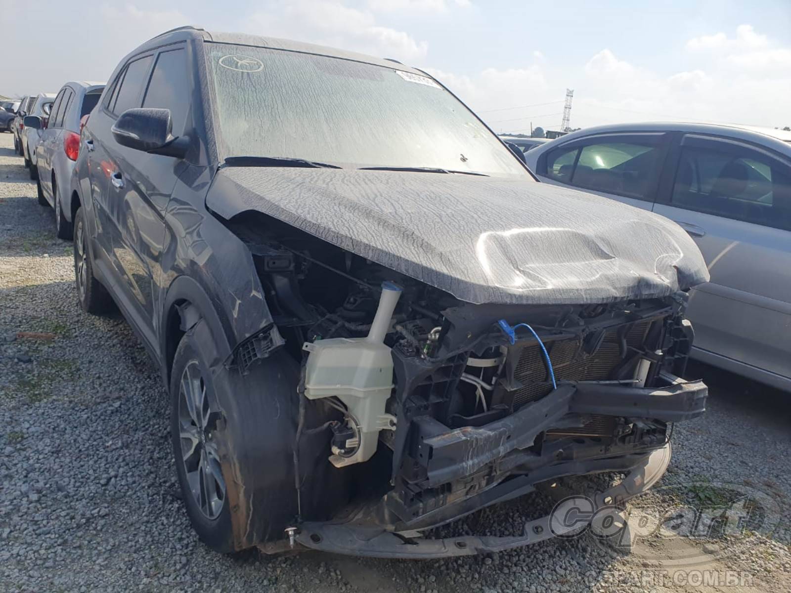 Veículo Hyundai Creta Hyundai Creta Prestige 2.0 16V 2019 Colisão Média Monta 2019 em leilão
