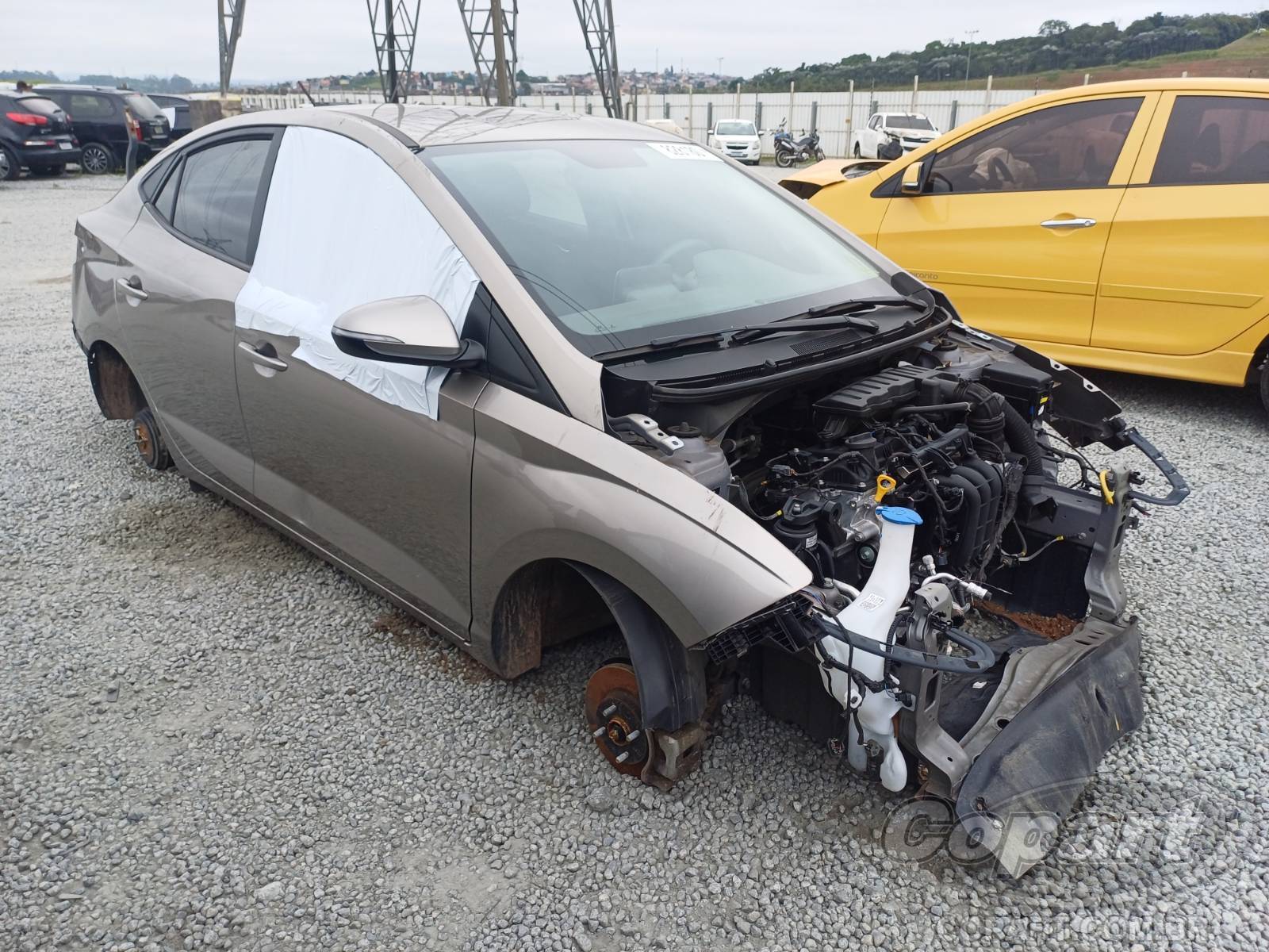 Veículo Hyundai HB20S HYUNDAI HB20S EVOLUTION 1.0 12V CVVT 2022 2022 em leilão