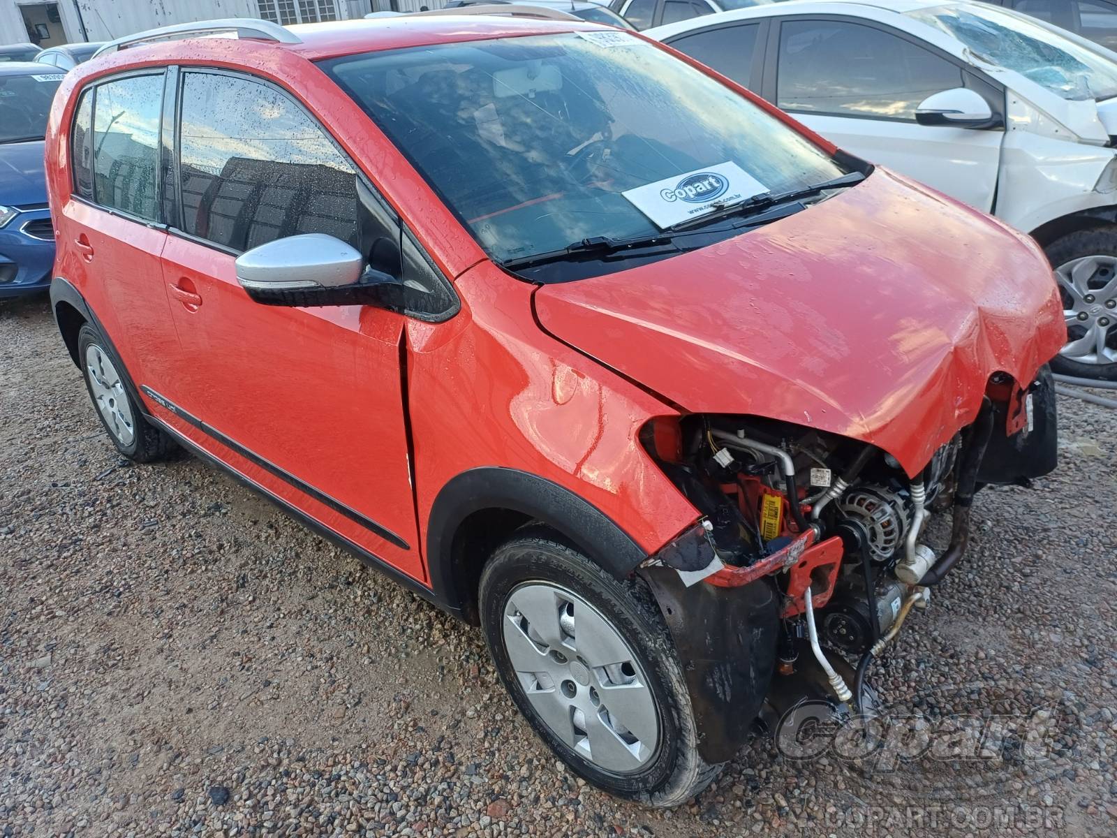 Veículo VW - VolksWagen Up Volkswagen Up Cross I-Motion 1.0 12V 2016 Colisão Média Monta 2016 em leilão