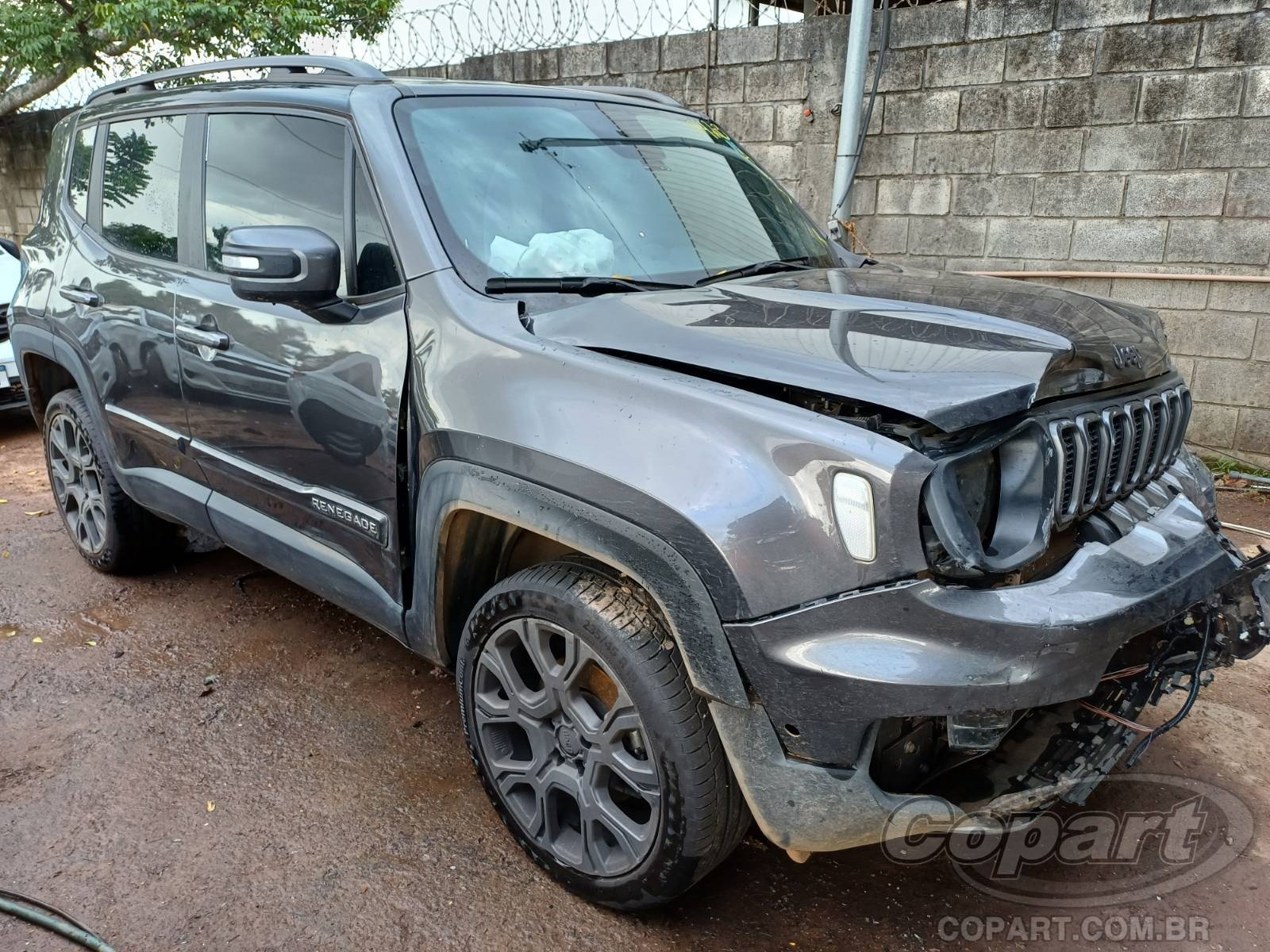 Veículo Jeep Renegade Jeep Renegade S T270 1.3 16V Turbo 2022 Colisão Média Monta 2022 em leilão