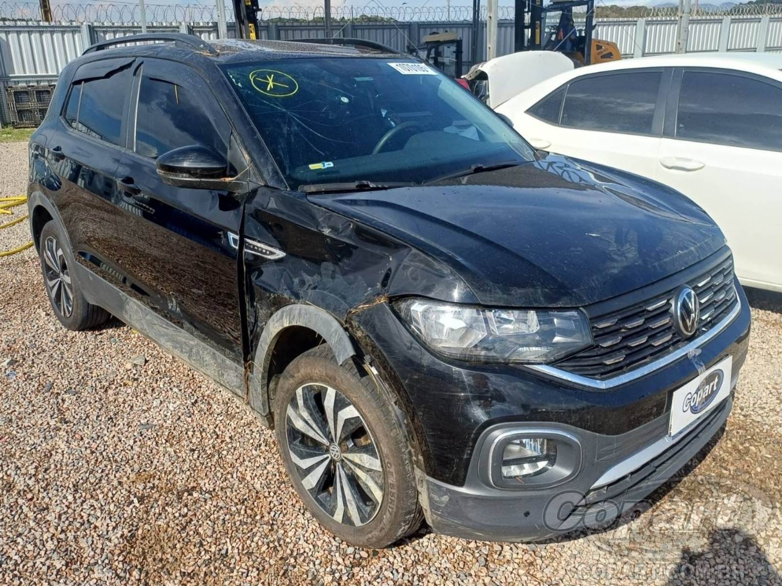 Veículo VW - VolksWagen T-Cross VOLKSWAGEN T-CROSS Sense 200 AT 1.0 12V TSI Turbo 2022 2022 em leilão