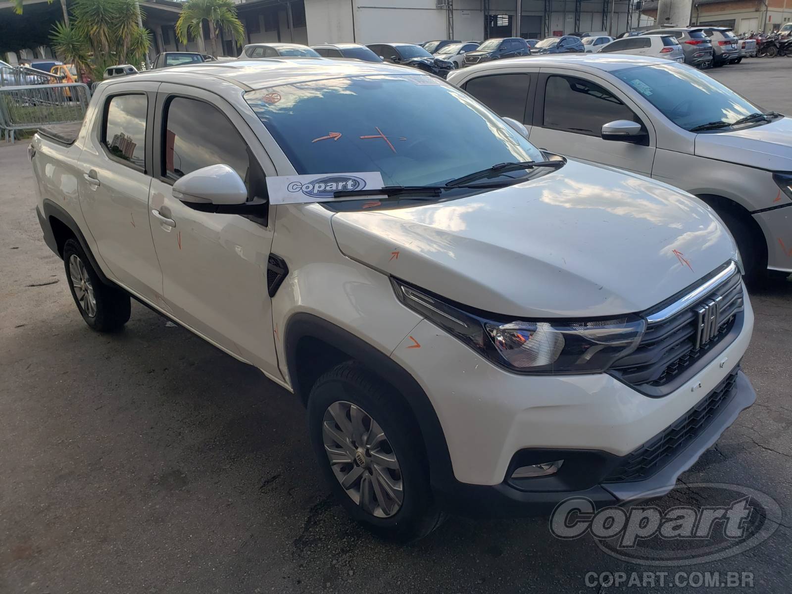 Veículo Fiat Strada Fiat Strada CD Freedom 1.3 Firefly 2022 Pequena Monta 2022 em leilão