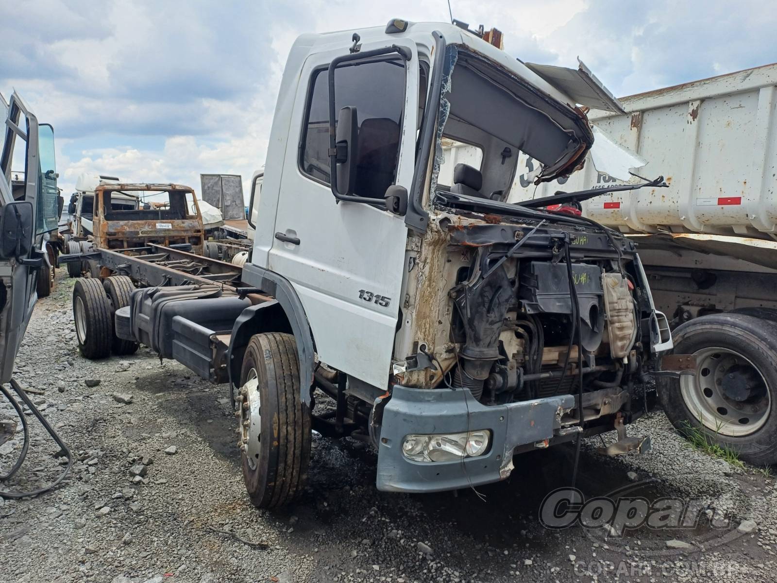 Veículo MERCEDES-BENZ Atego Mercedes Benz Atego 1315 2005 2005 em leilão