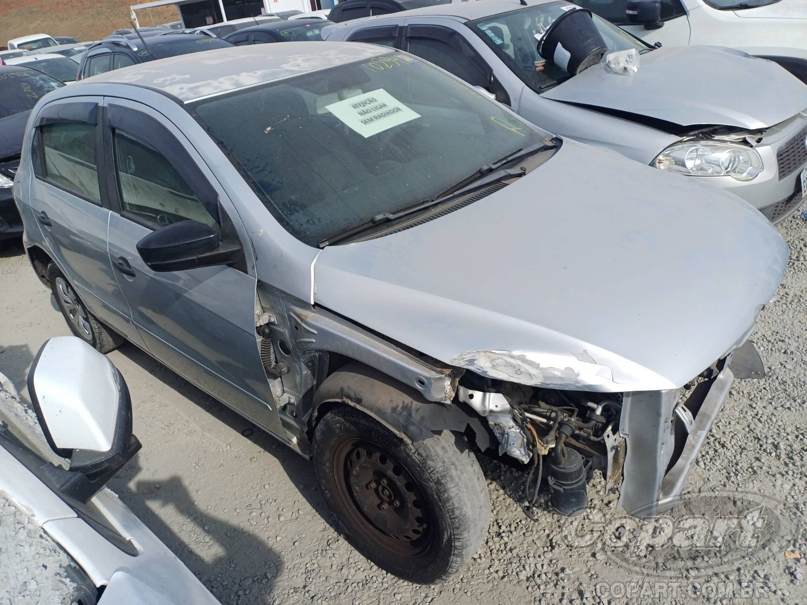 Veículo VW - VolksWagen Gol VOLKSWAGEN GOL 2015 Trendline 1.0 Total Flex 2015 em leilão