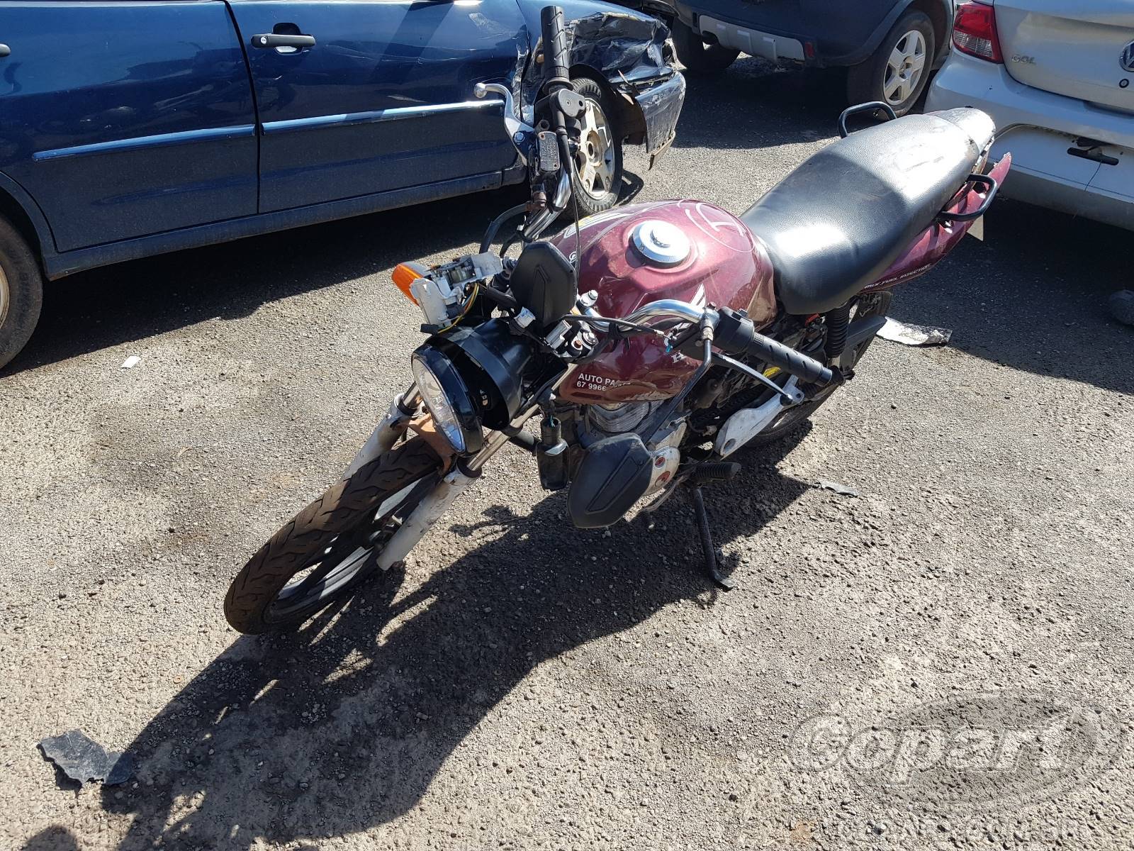 2012 HONDA CG 150 — leilão em Goiânia/GO (foto 2)