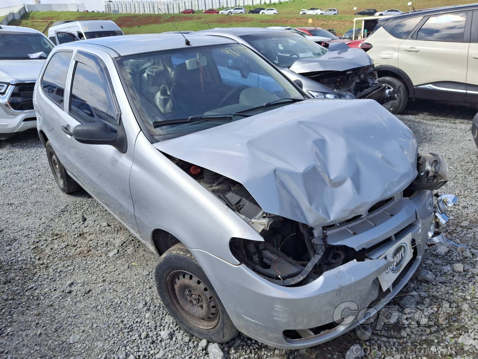 Veículo Fiat Palio Fiat Palio EX 1.0 2007 Colisão Média Monta 2007 em leilão