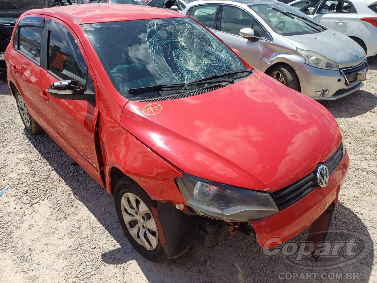 Veículo VW - VolksWagen Gol Volkswagen Gol Comfortline 1.0 Total Flex 2015 2015 em leilão
