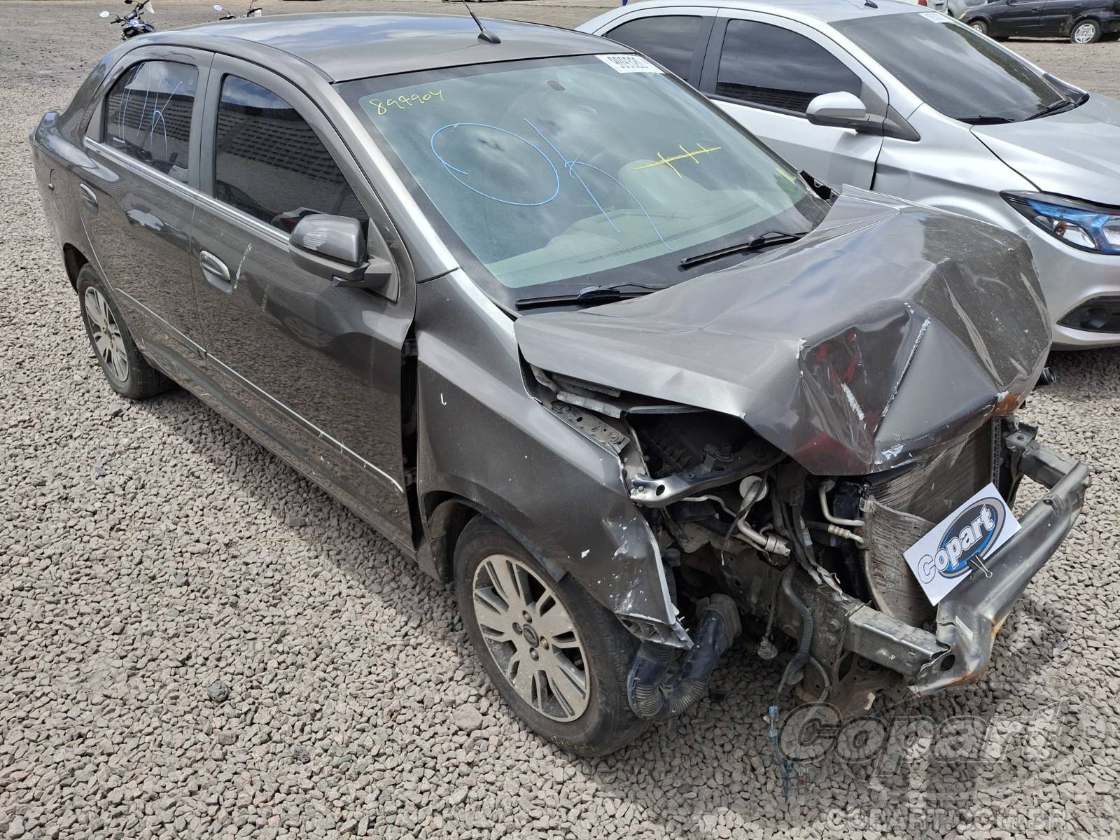 Veículo GM - Chevrolet Cobalt Chevrolet Cobalt LTZ 1.8 Econo.Flex 2015 Colisão Média Monta 2015 em leilão