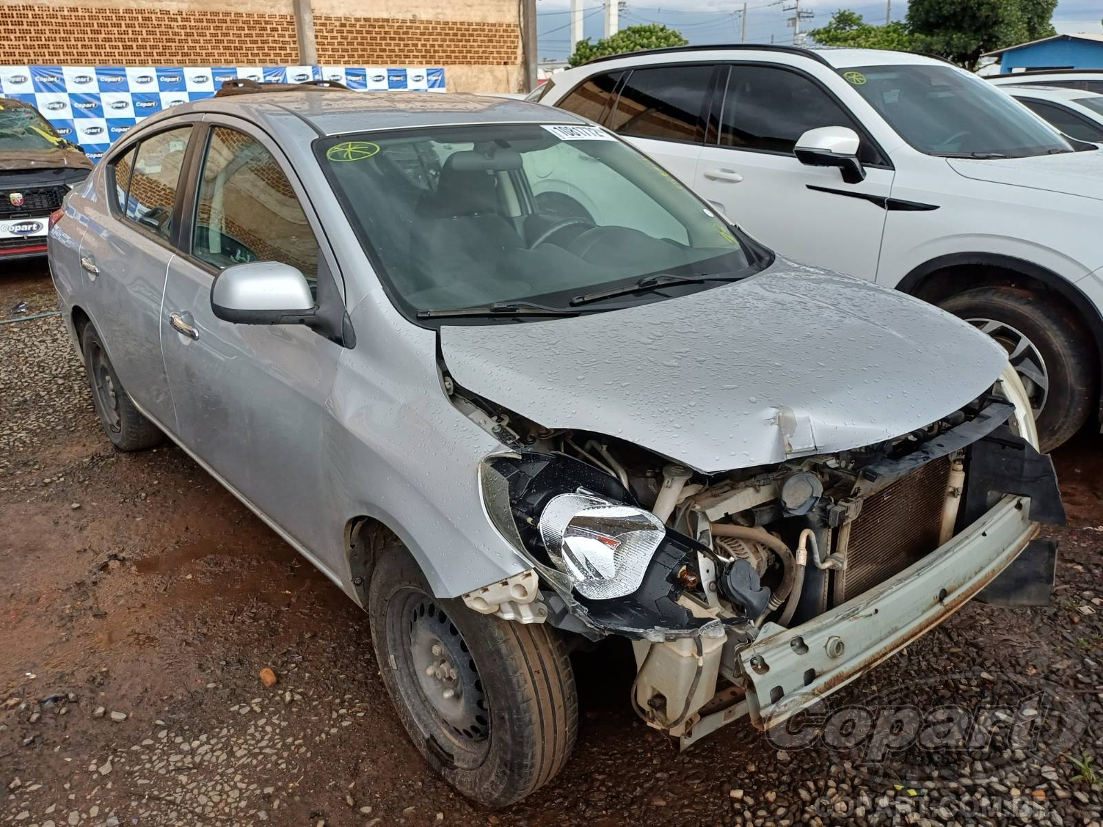 Veículo Nissan Versa NISSAN VERSA 2012 em leilão