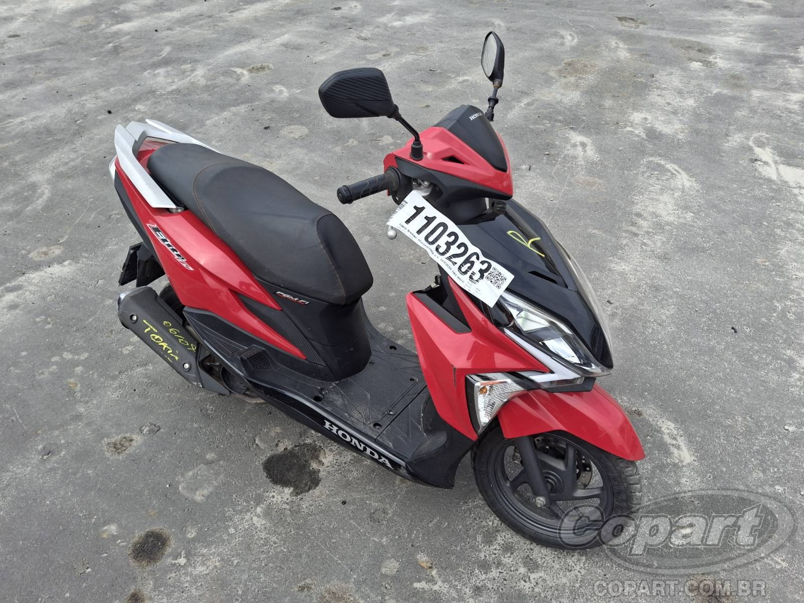 Veículo HONDA Elite Honda Elite 125 CBS V-MATIC 2023 2023 em leilão