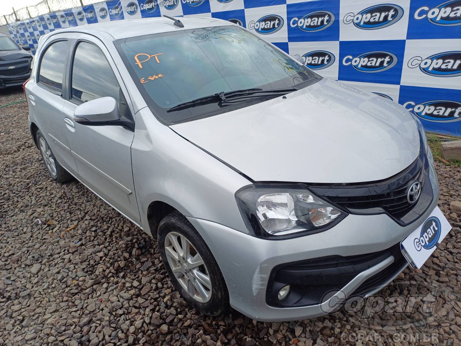 Veículo Toyota Etios TOYOTA ETIOS X PLUS 1.5 16V DUAL VVT-I 2019 2020 em leilão