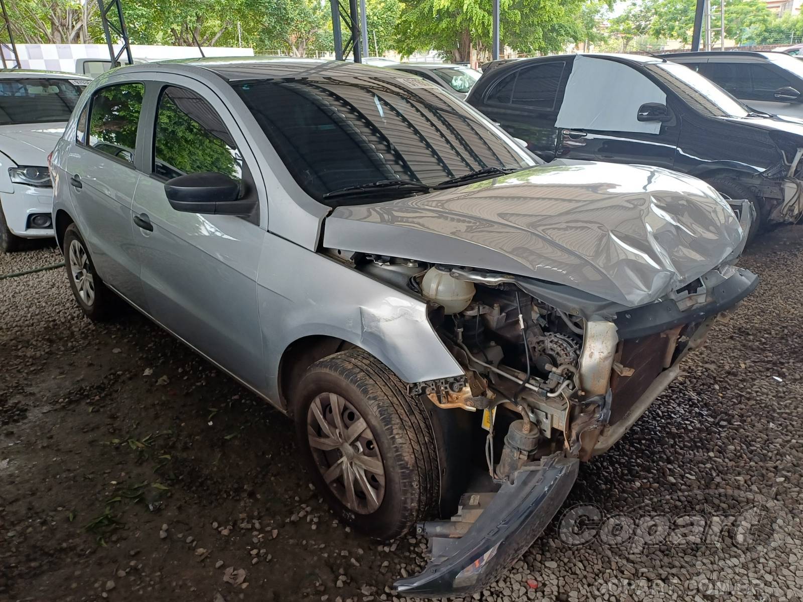 Veículo VW - VolksWagen Gol Volkswagen Gol 1.0 12V MPI 2022 Médio Dano Frontal 2022 em leilão