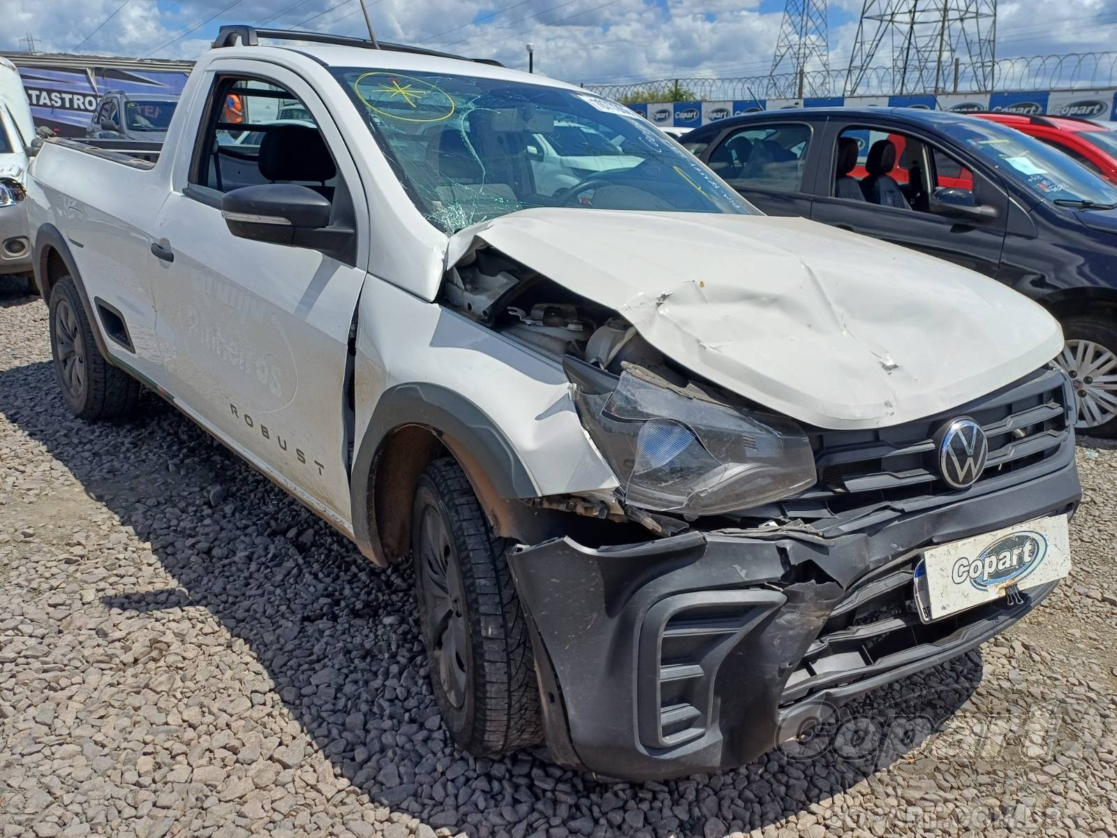 Veículo VW - VolksWagen Saveiro Volkswagen Saveiro Robust 1.6 16V MSI 2025 2025 em leilão