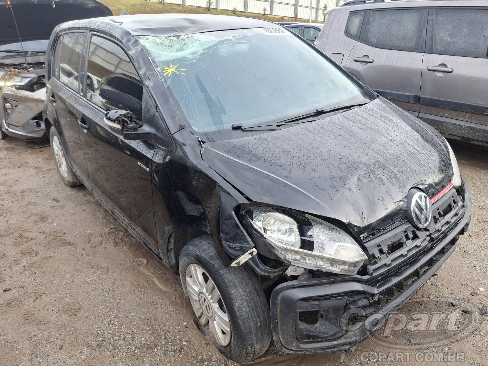 Veículo VW - VolksWagen Up VOLKSWAGEN UP 1.0 12V TSI Turbo 2018 2018 em leilão