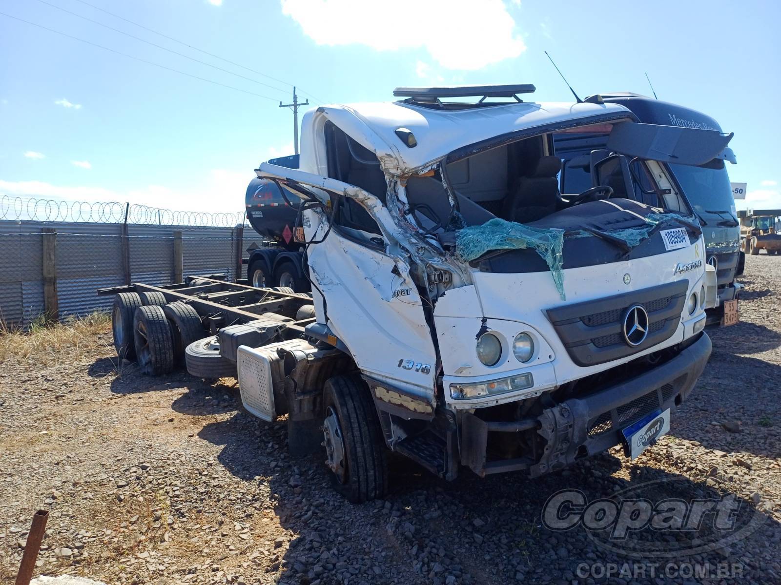 Veículo MERCEDES-BENZ Accelo 2016 MERCEDES BENZ ACCELO 1316 Diesel 2016 em leilão