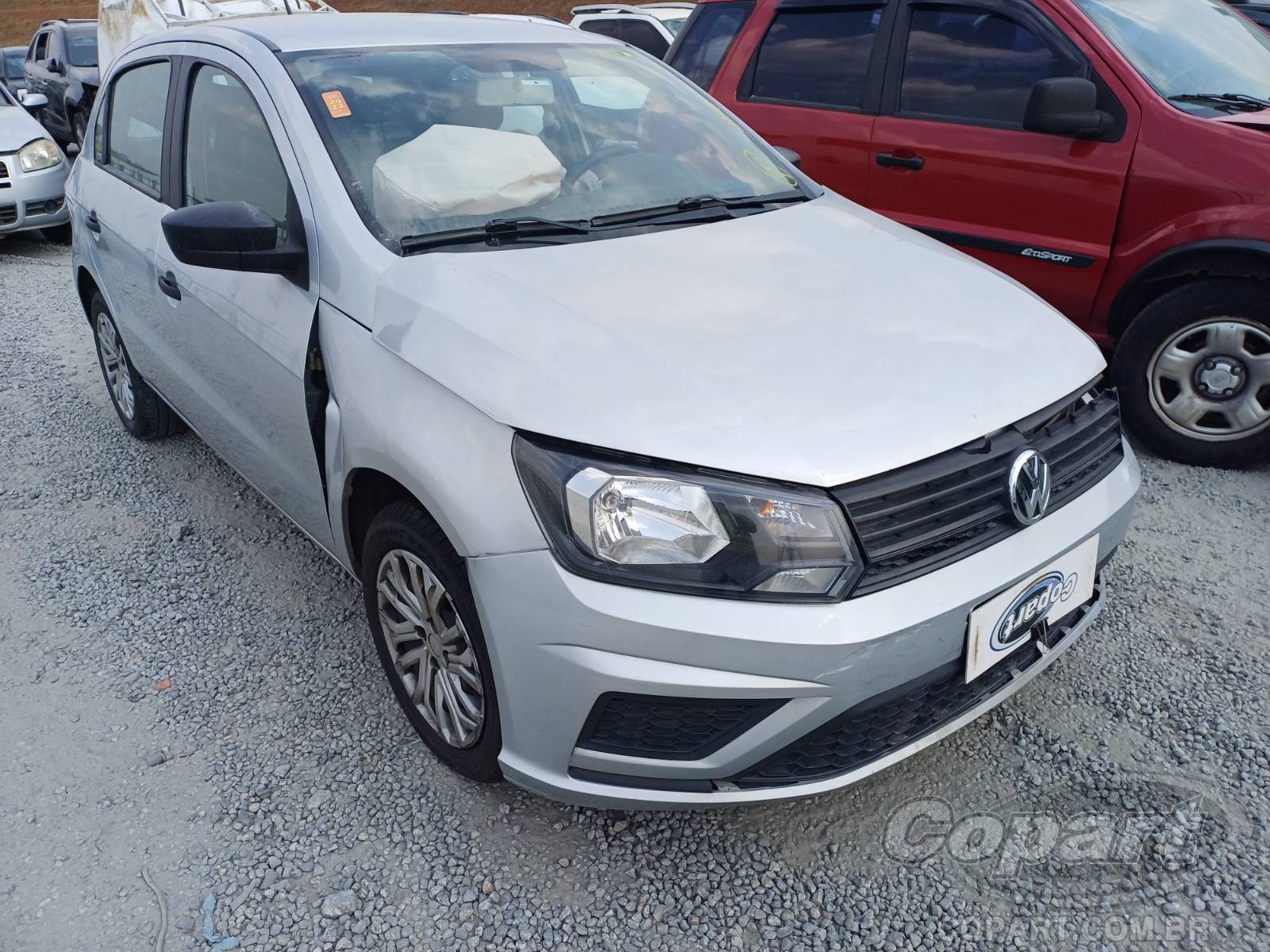 Veículo VW - VolksWagen Gol VOLKSWAGEN GOL 1.6 MSI 2021 2021 em leilão