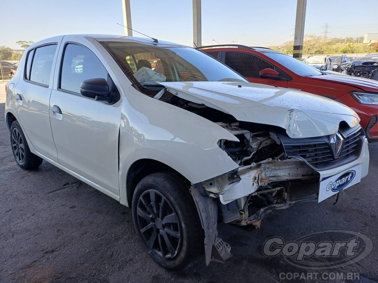 Veículo Renault Sandero 2017 RENAULT SANDERO Autentique 1.0 12V SCe 2017 em leilão