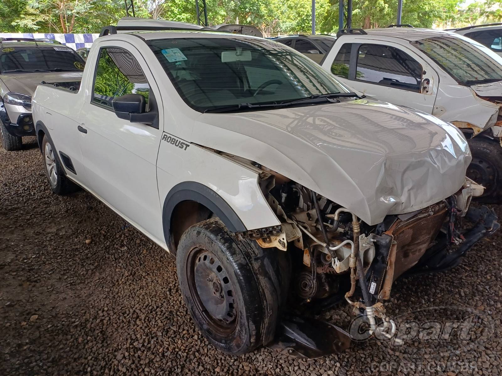Veículo VOLKSWAGEN Saveiro VOLKSWAGEN SAVEIRO ROBUST 1.6 MSI 2017 2017 em leilão