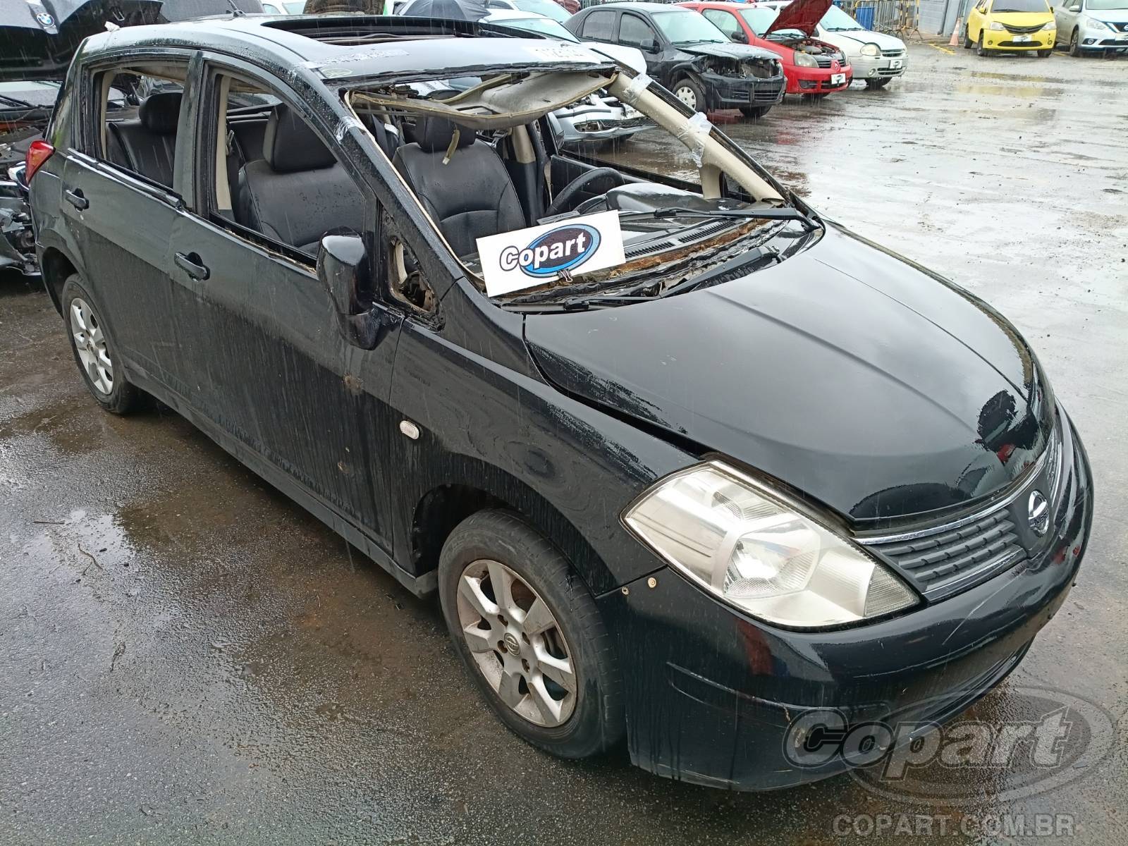 Veículo Nissan Tiida Nissan Tiida 2008 2008 em leilão