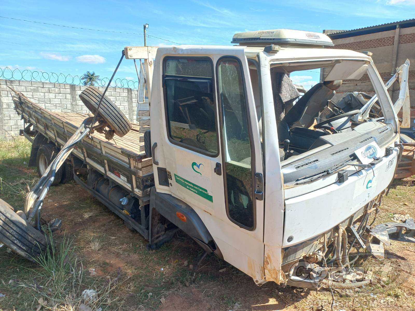 Ford Cargo 1119 4.5 Turbo 2019 Médio Dano