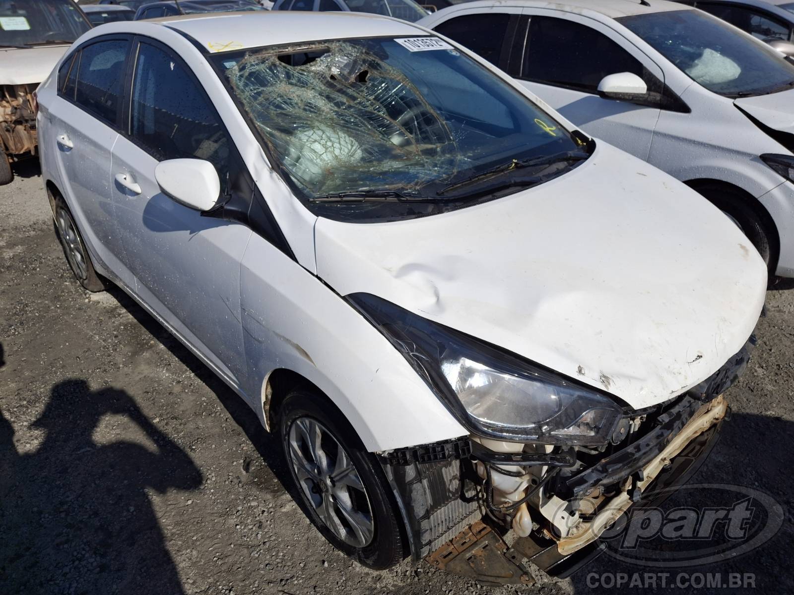 Veículo Hyundai HB20S HYUNDAI HB20S Comfort Plus 1.6 16V CVVT 2017 2018 em leilão