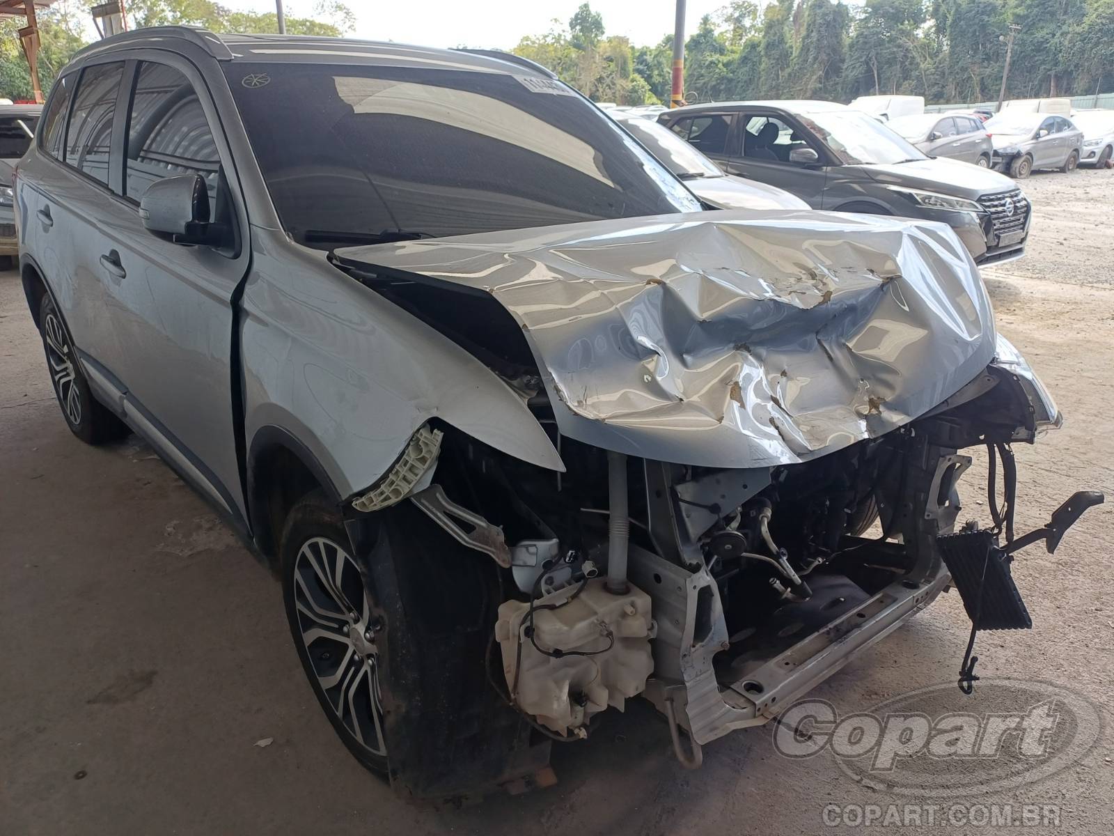 Veículo Mitsubishi Outlander MITSUBISHI OUTLANDER 2018 2018 em leilão
