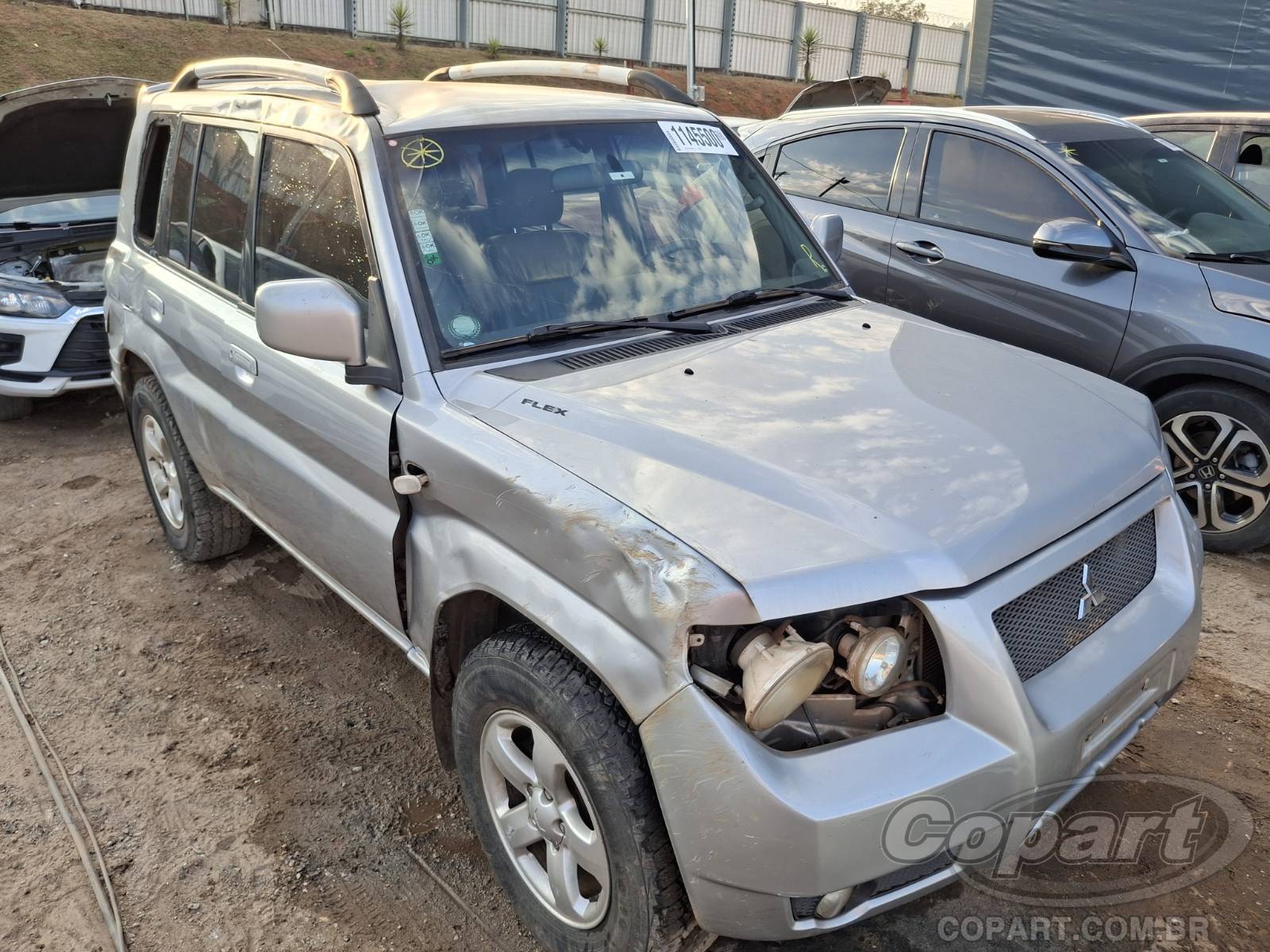 Veículo Mitsubishi Pajero MITSUBISHI PAJERO TR4 Flex 2.0 16V 2008 2008 em leilão