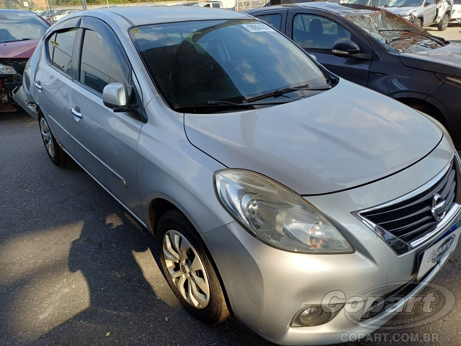 Veículo Nissan Versa Nissan Versa SV 1.6 16V 2012 2012 em leilão