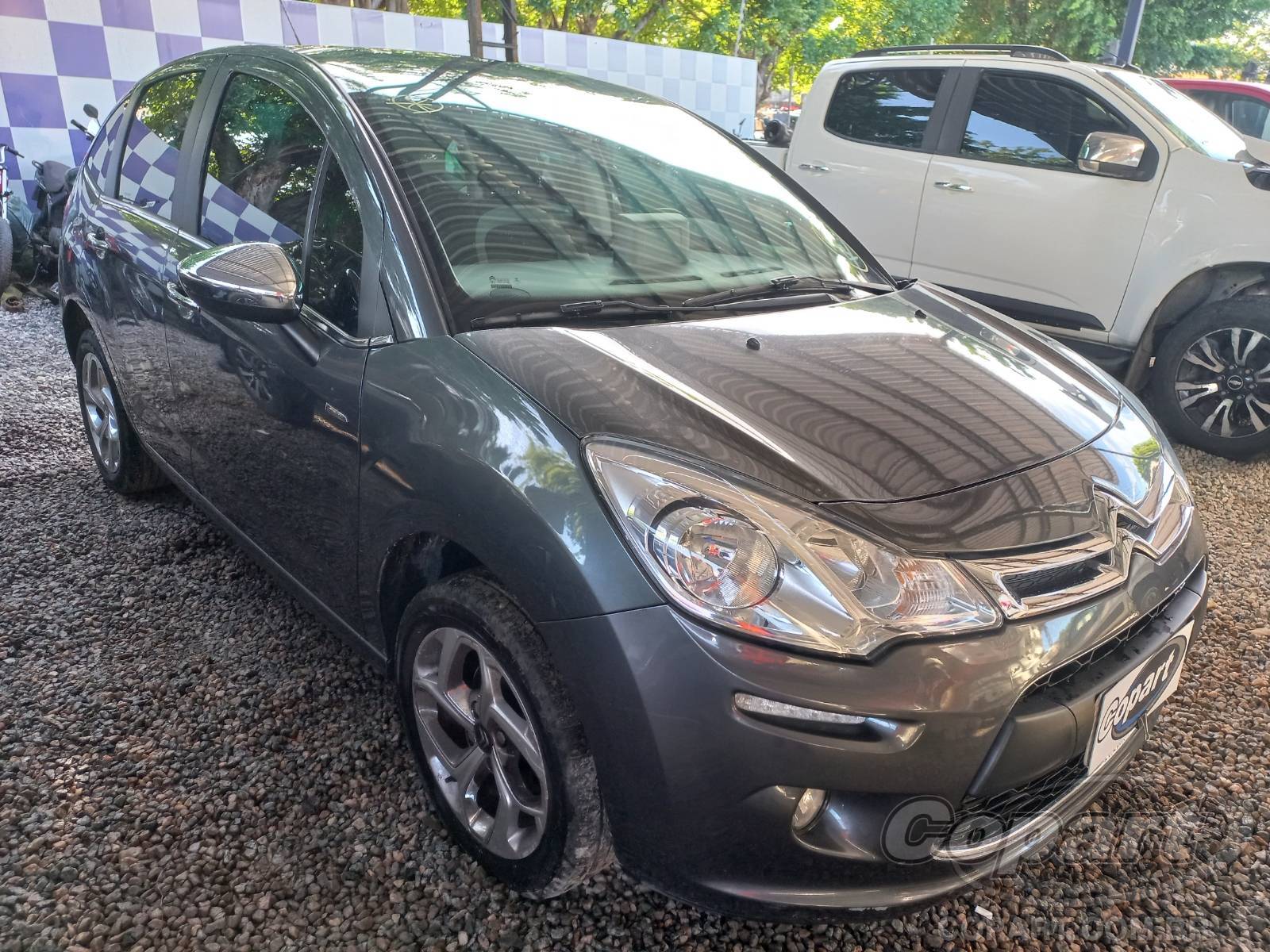 Citroen C3 Exclusive 1.6 16V VVT 2015 Colisão Média Monta