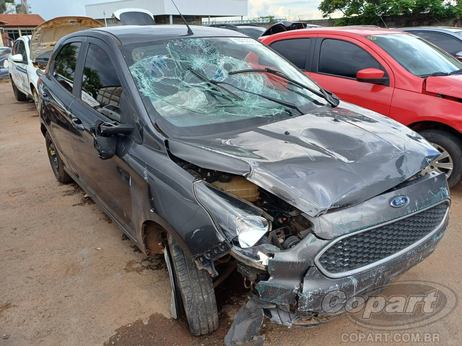 Ford Ka SE 1.0 12V TiVCT 2020 Colisão Frontal