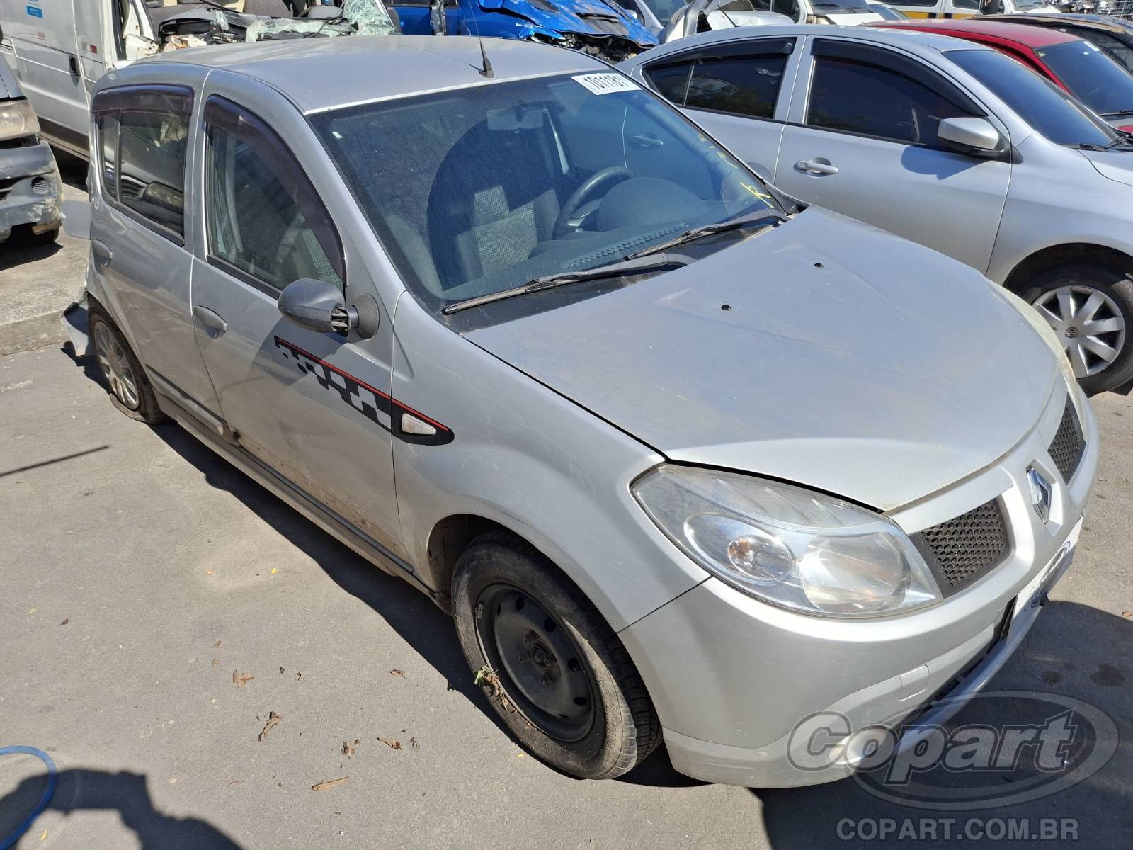 Veículo Renault Sandero RENAULT SANDERO Expression 1.0 16V Hi-Flex 2009 2009 em leilão