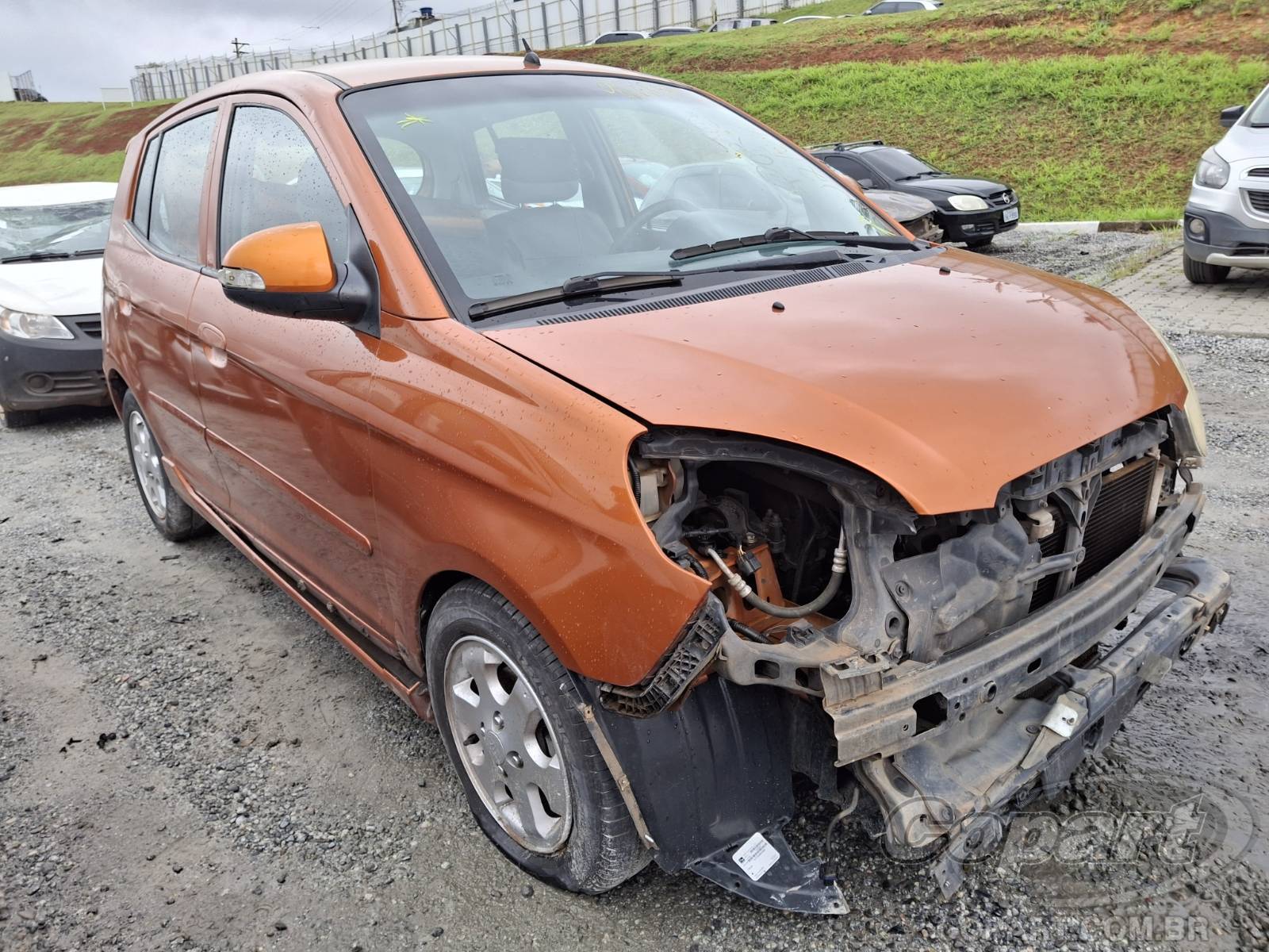 Veículo Kia Motors PICANTO KIA Picanto EX 1.0 12V 2009 Pequena Monta 2009 em leilão