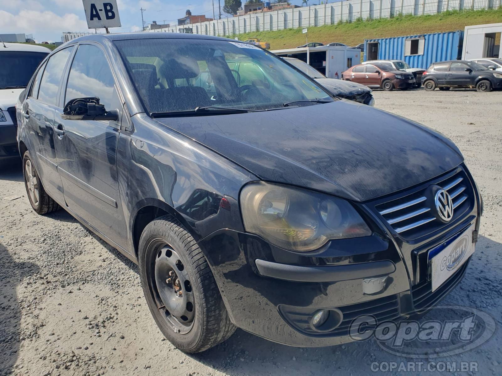 Veículo VW - VolksWagen Polo Volkswagen Polo Sedan 1.6 Total Flex 2010 Colisão Pequena Monta 2010 em leilão