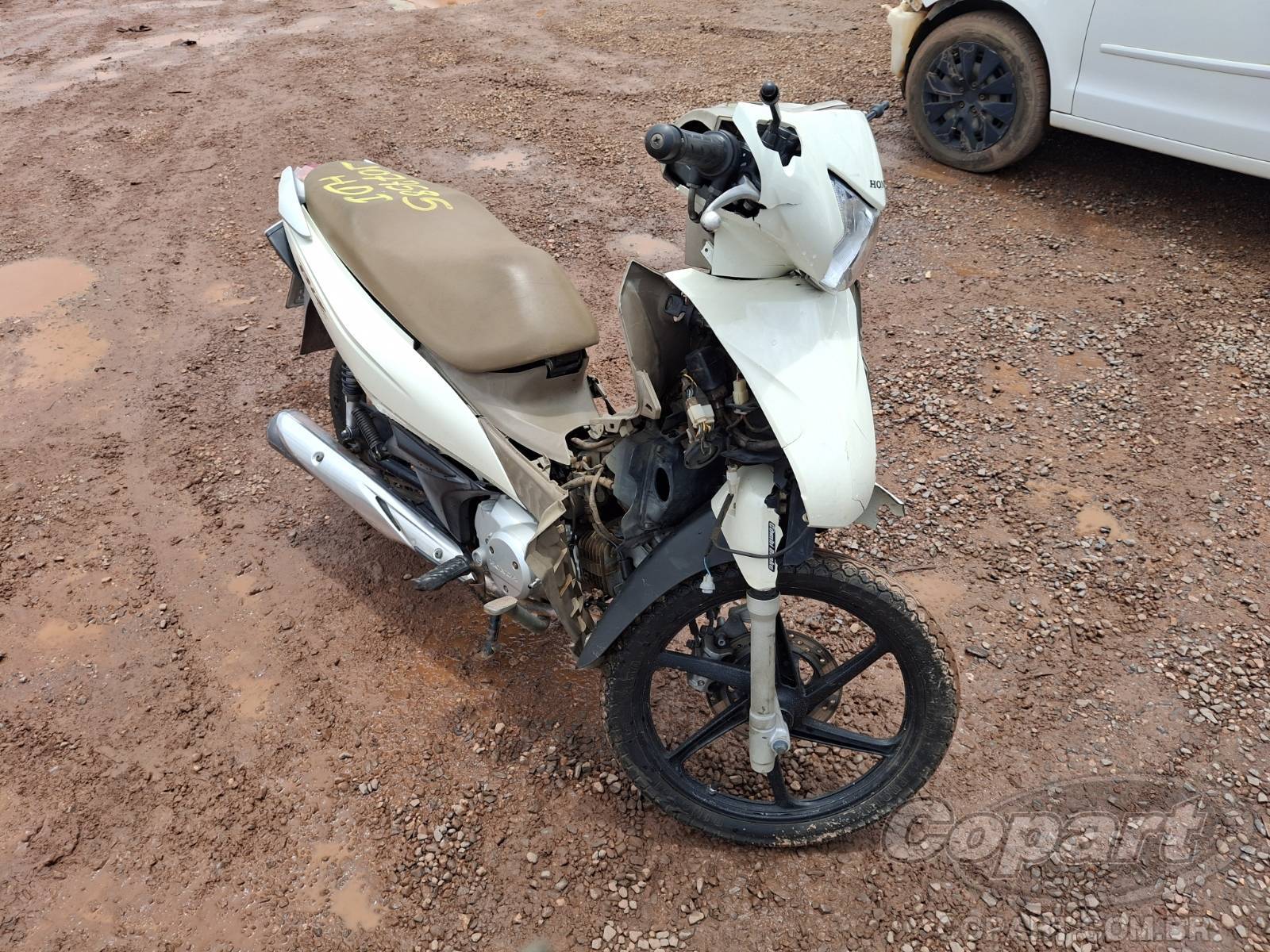 Honda Biz 125 2019 Colisão Média Monta