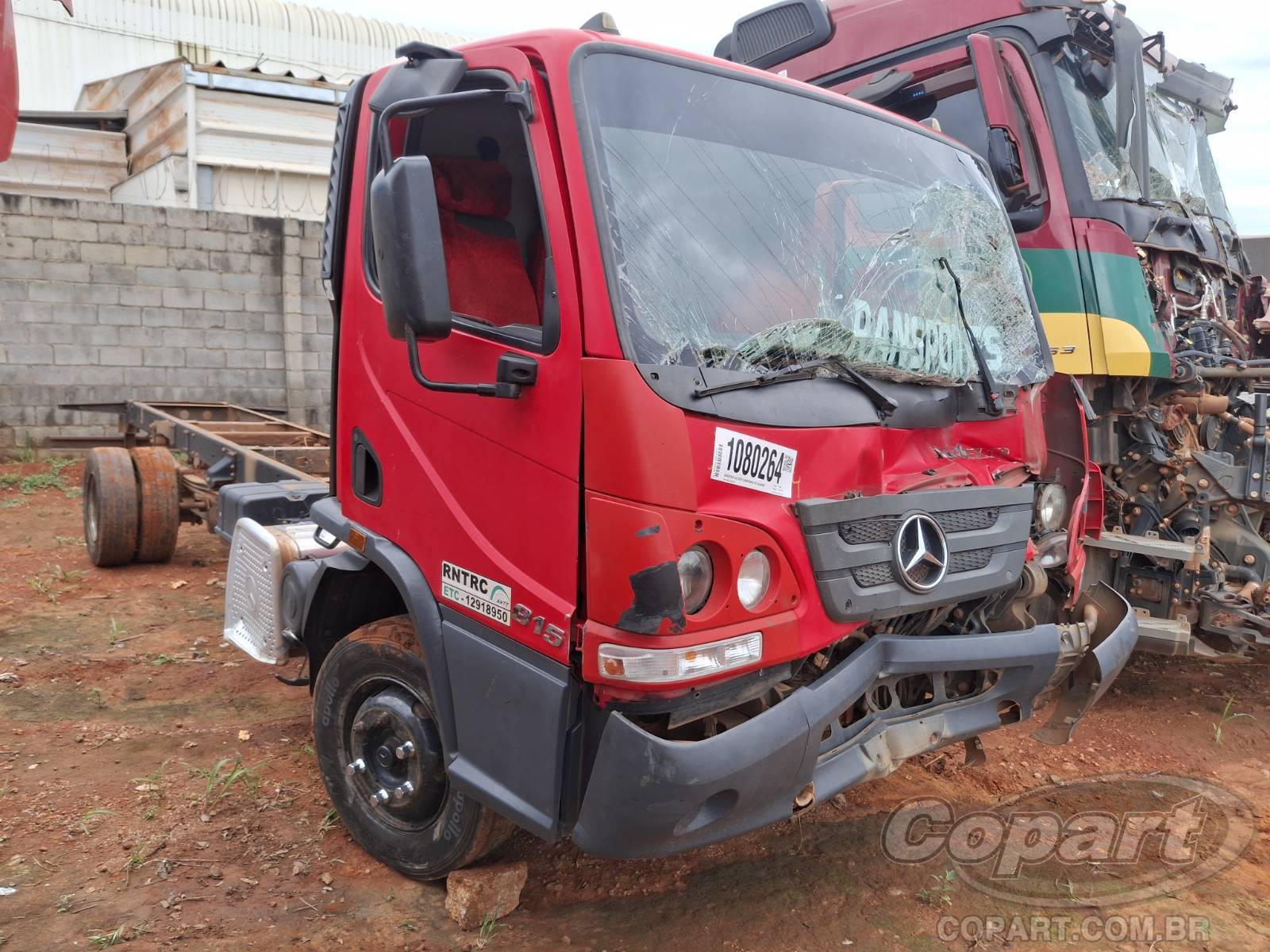 Veículo MERCEDES-BENZ Accelo Mercedes Benz Accelo 815 2013 2013 em leilão