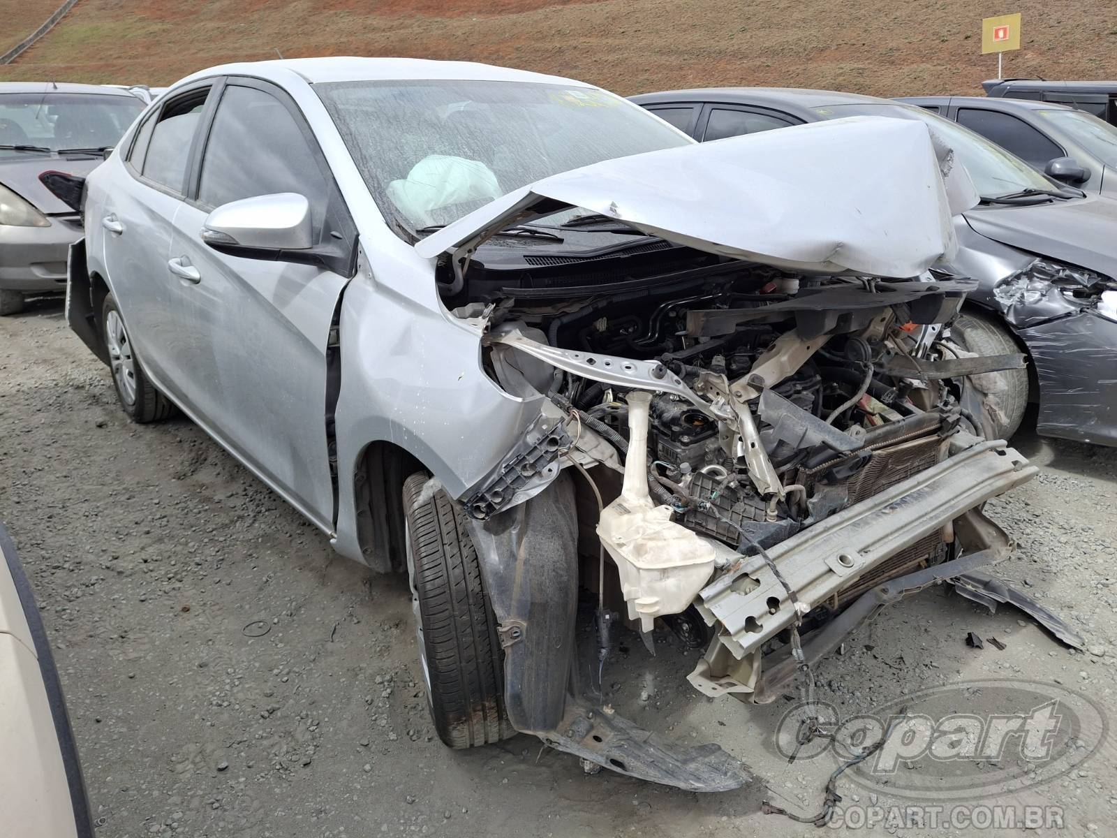 Veículo Toyota Yaris TOYOTA YARIS SEDA XL LIVE CVT 1.5 16V 2020 2021 em leilão