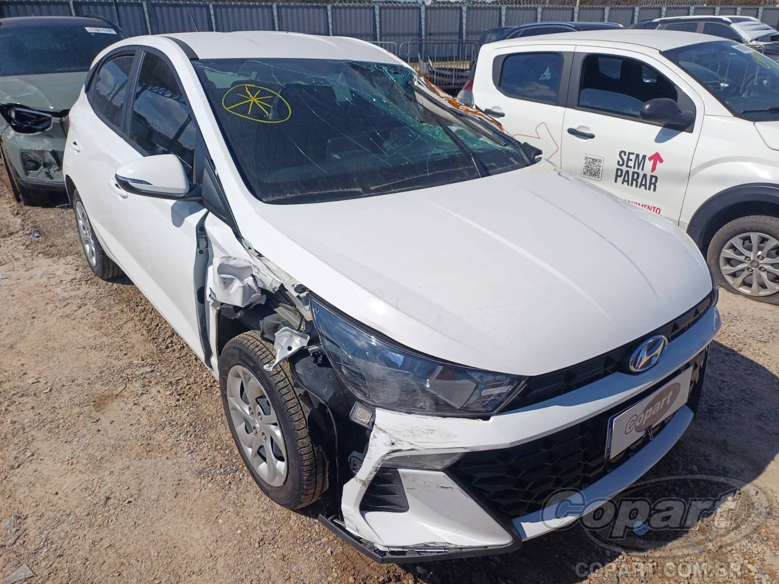 Veículo Hyundai HB20 Hyundai HB20 Comfort 1.0 12V CVVT 2024 2024 em leilão