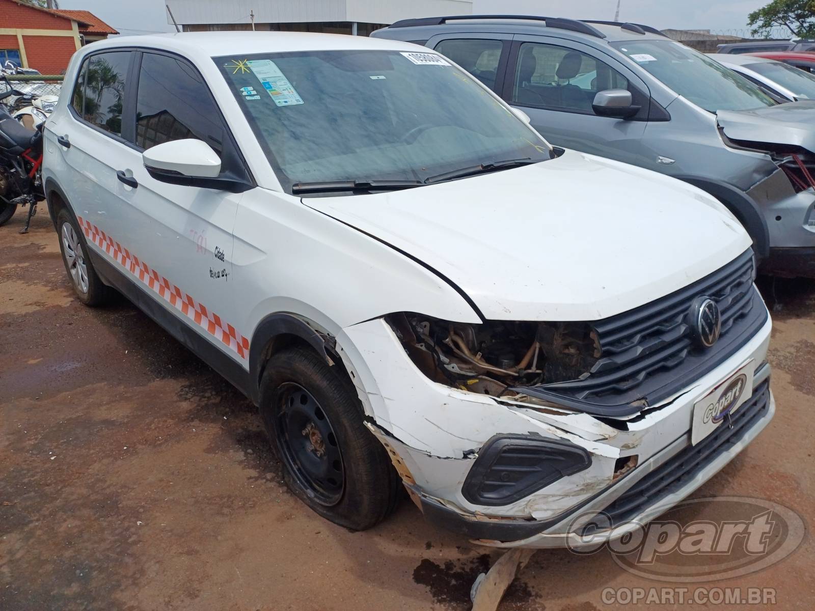 Veículo VW - VolksWagen T-Cross VOLKSWAGEN T-CROSS Sense 200 AT 1.0 12V TSI Turbo 2025 2025 em leilão