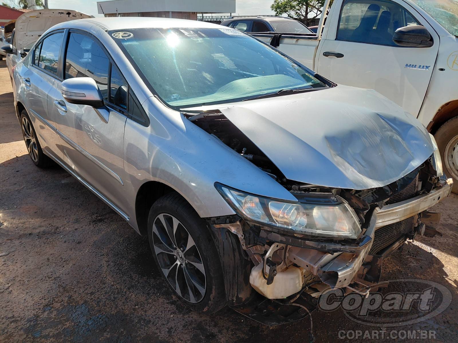 Veículo Honda Civic HONDA CIVIC 2.0 16V i-VTEC 2015 em leilão