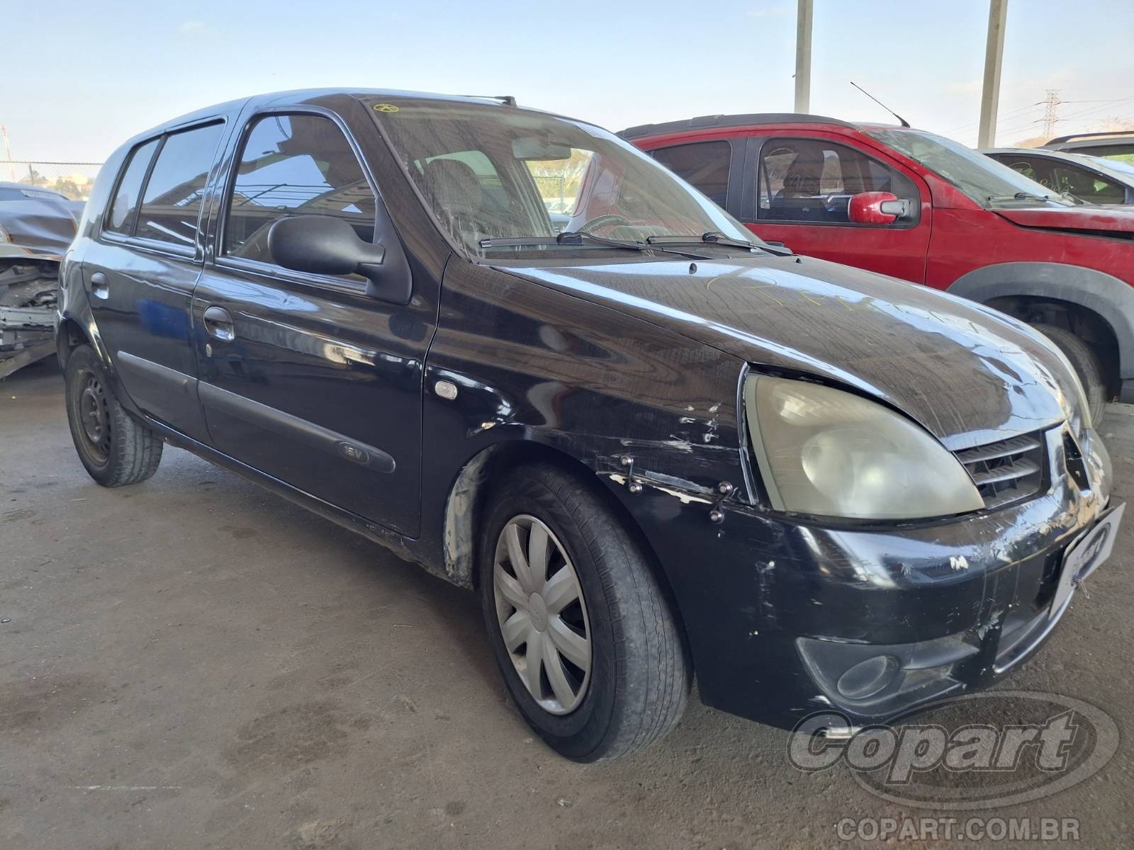 Veículo Renault Clio RENAULT CLIO 1.0 16V HI-FLEX 2010 2011 em leilão