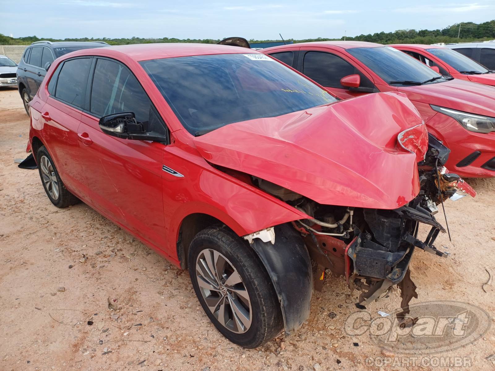 Veículo VW - VolksWagen Polo VOLKSWAGEN POLO Comfortline 200 AT 1.0 12V TSI Turbo 2018 2018 em leilão