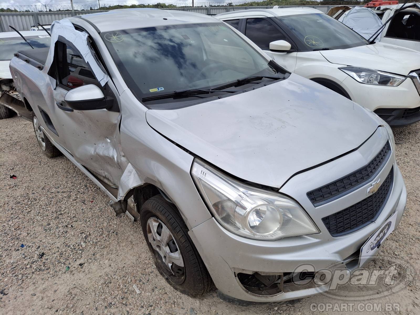 Veículo GM - Chevrolet Montana CHEVROLET MONTANA LS 1.4 Econo.Flex 2017 2018 em leilão