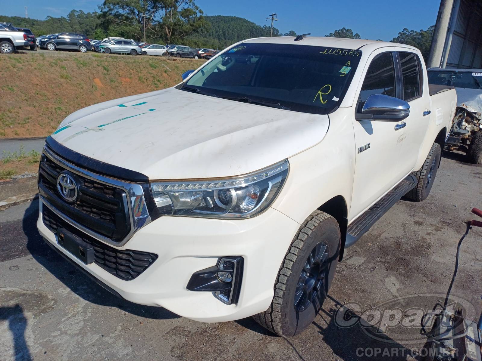 2019 TOYOTA HILUX CD — leilão em Embú Das Artes/SP (foto 2)
