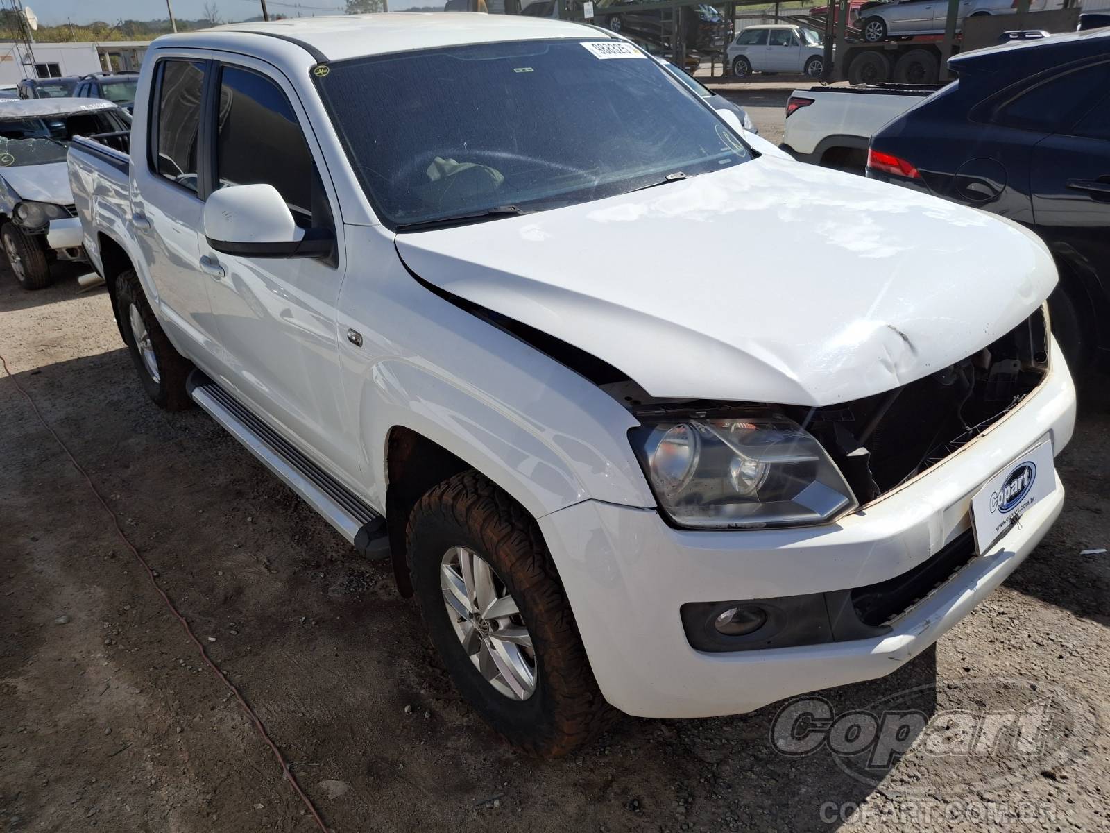 Veículo VOLKSWAGEN Amarok Volkswagen Amarok SE 4Motion 2.0 TDI BiTurbo 2016 Médio Dano Frontal 2016 em leilão