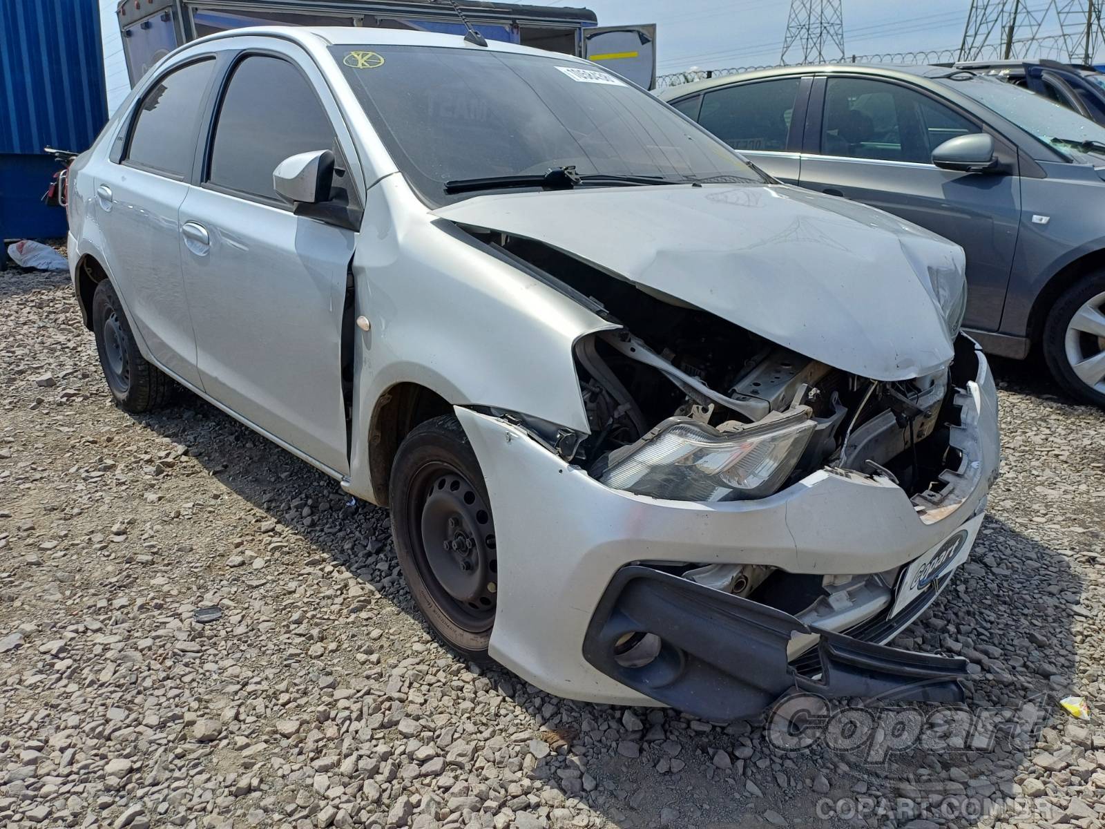 Veículo Toyota Etios TOYOTA ETIOS SEDA XS 1.5 16V DUAL VVT-I 2017 2018 em leilão