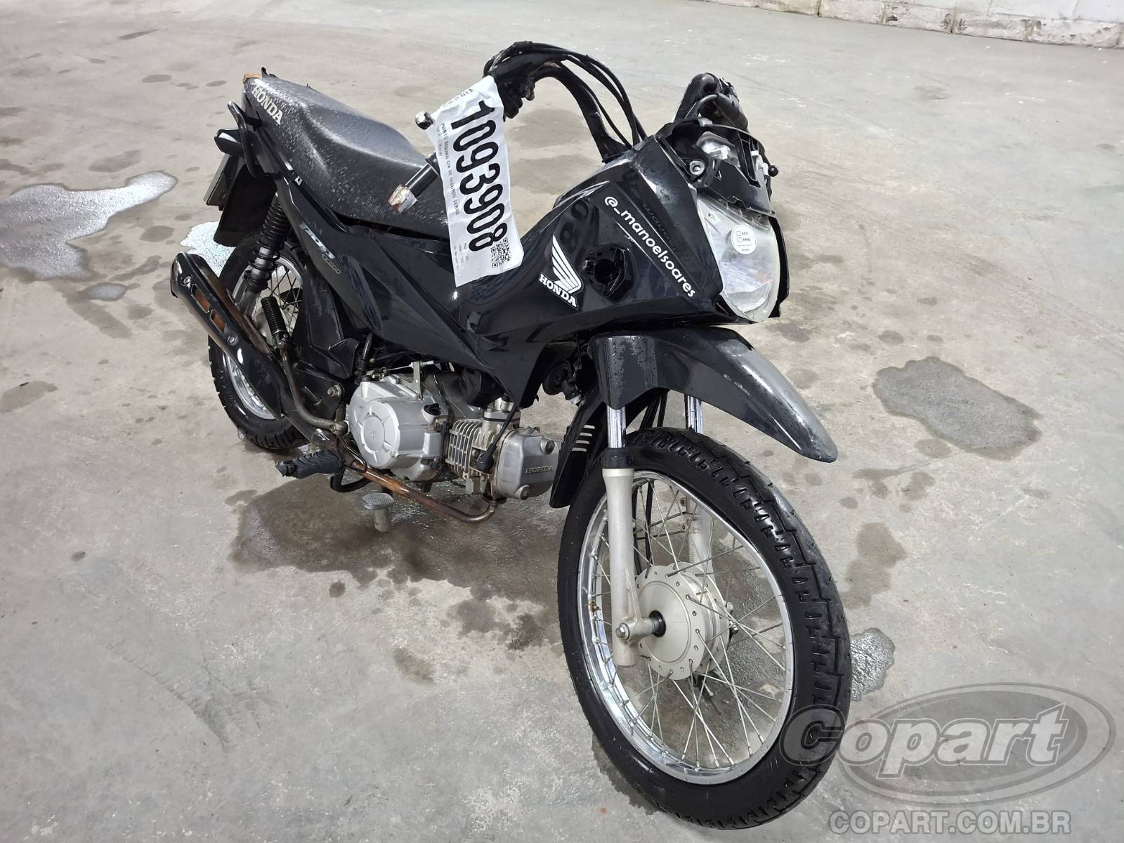 Veículo HONDA Pop Honda Pop 110i CBS 2020 2020 em leilão